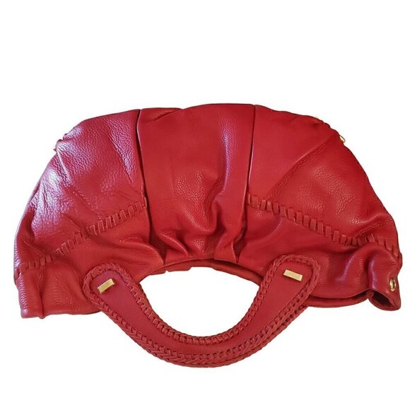 orYany Red Leather Tote - Picture 2 of 8